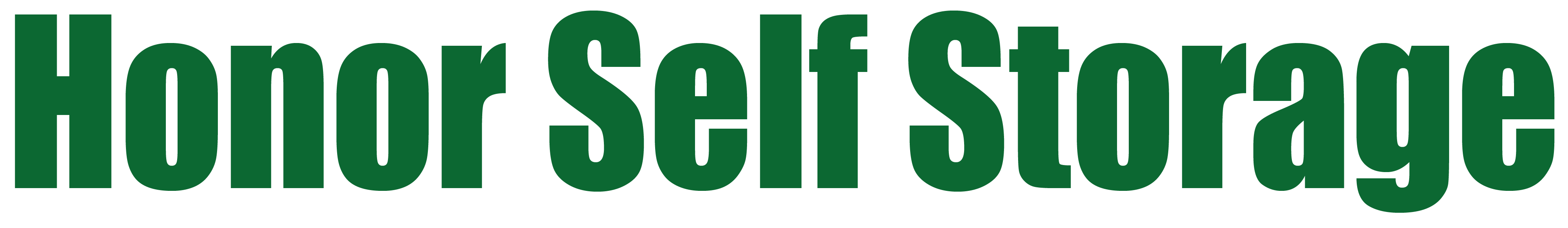 Honor Self Storage Logo